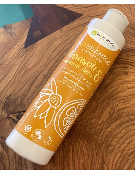Bio shampoo - Girasole e arancio dolce